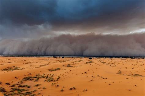 deserto do saara tempestade de areia